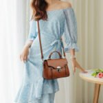 Classic Leather Crossbody Bag - Image 3