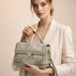 Luxe Embroidered Handbag - Image 4